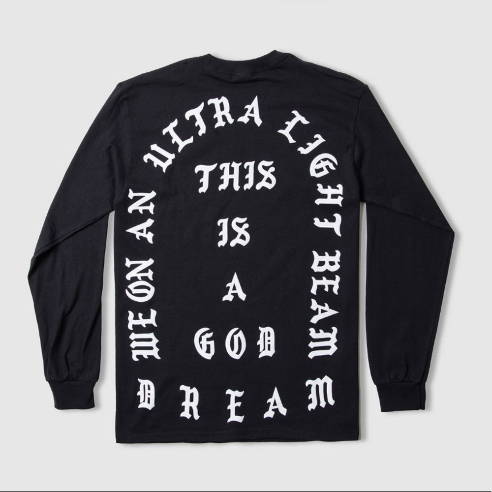 I Feel like Pablo Black Long Sleeve